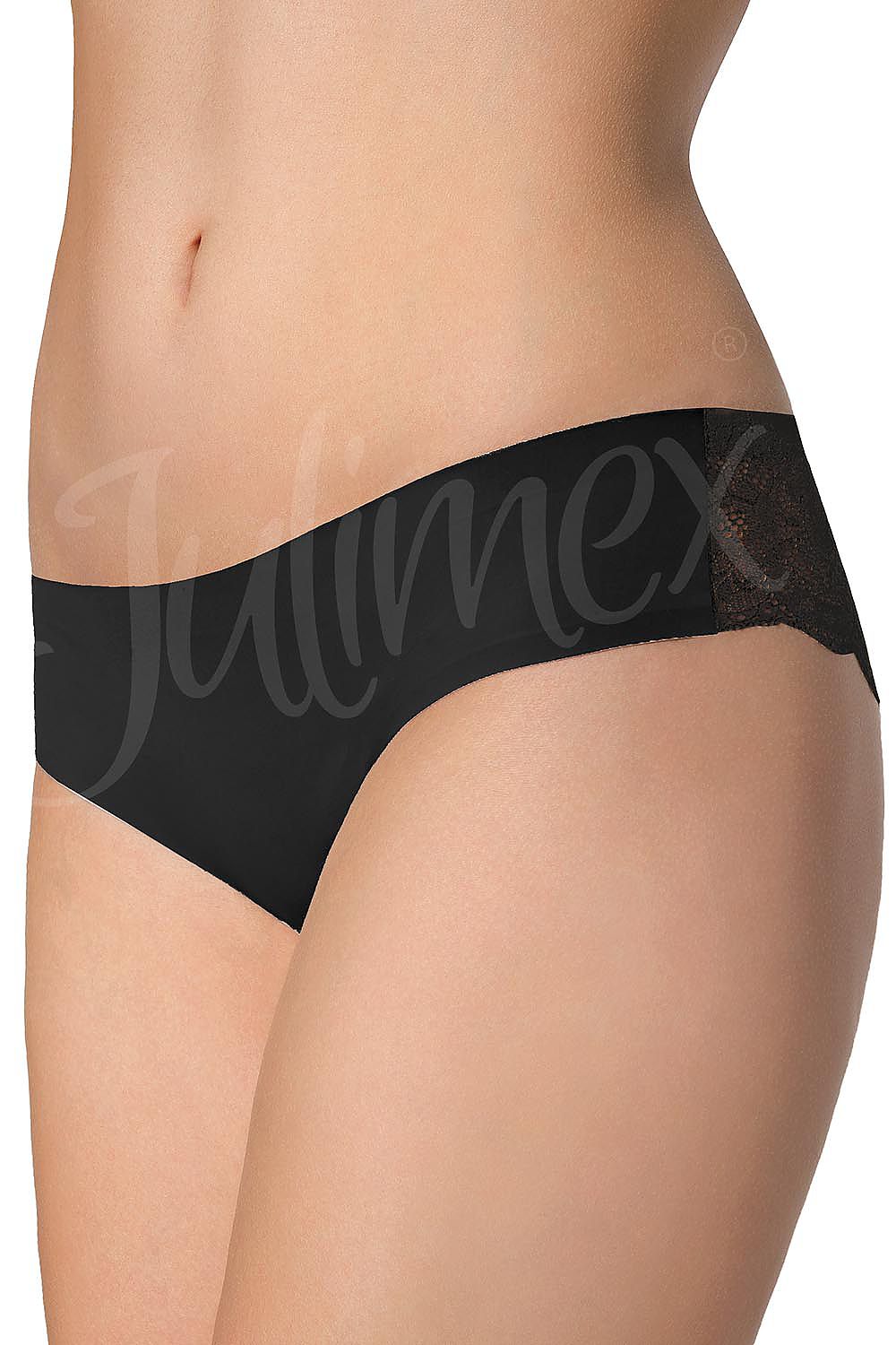   Figi Model Tanga panty Black - Julimex Lingerie 