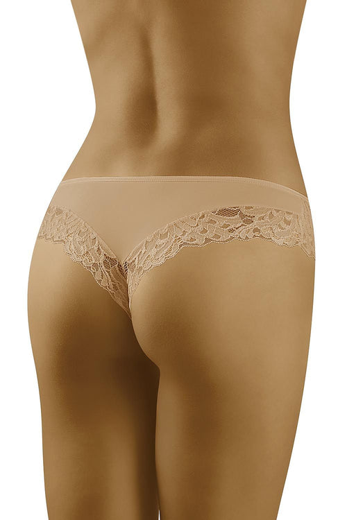  Stringi Szorto-stringi Model Karioka Beige - Wolbar 