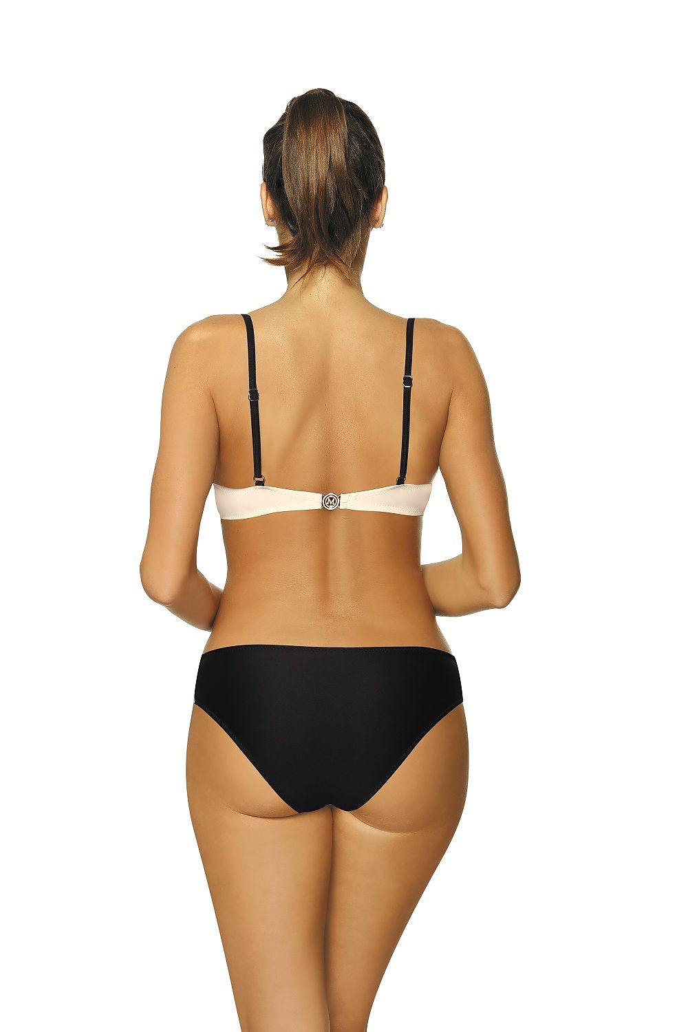  Kostium dwuczęściowy Kostium Kąpielowy Model Charlotte Avorio M-495 Ecru - Marko 