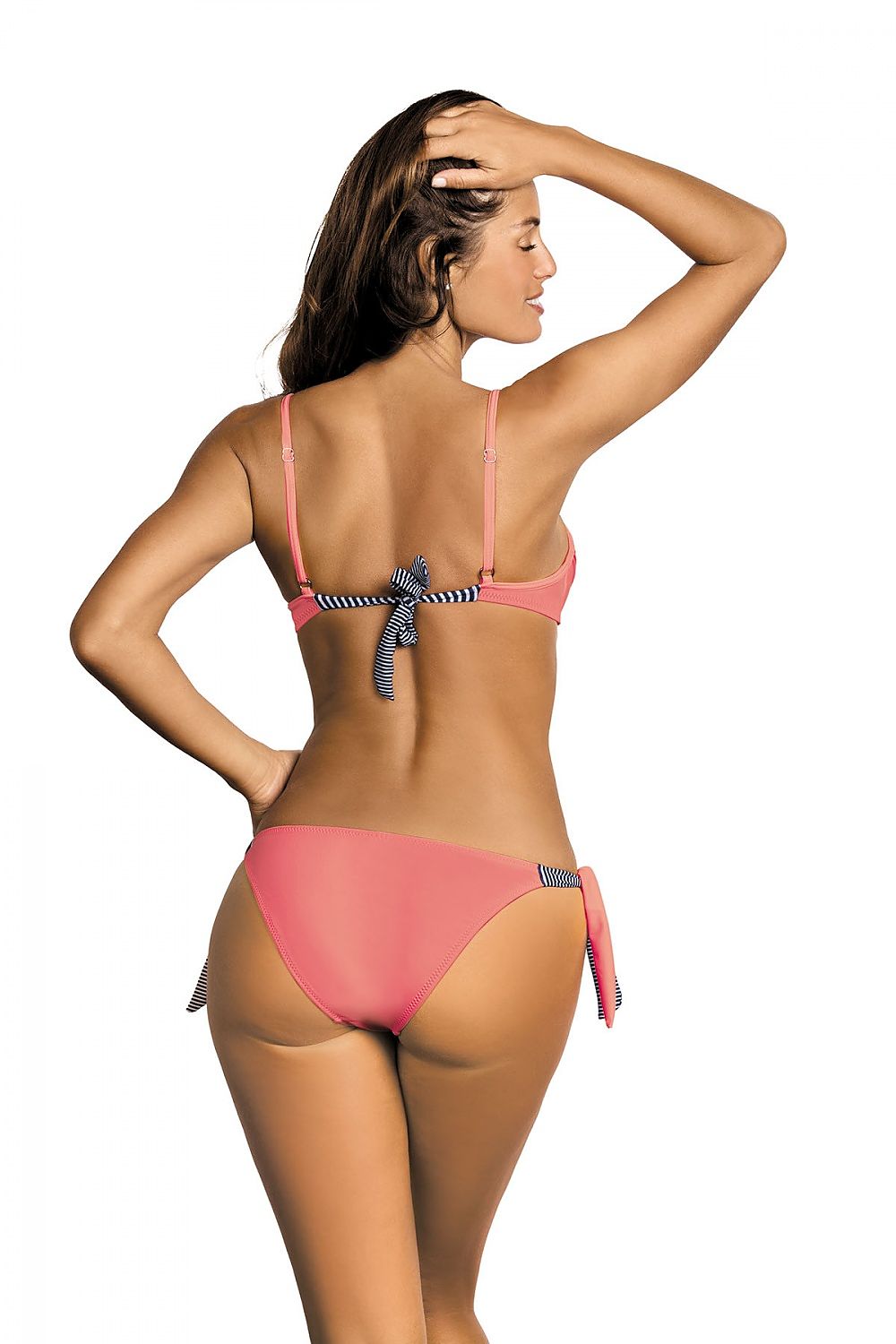  Kostium dwuczęściowy Kostium Kąpielowy Model Penelope Origami M-437 Powder Pink - Marko 