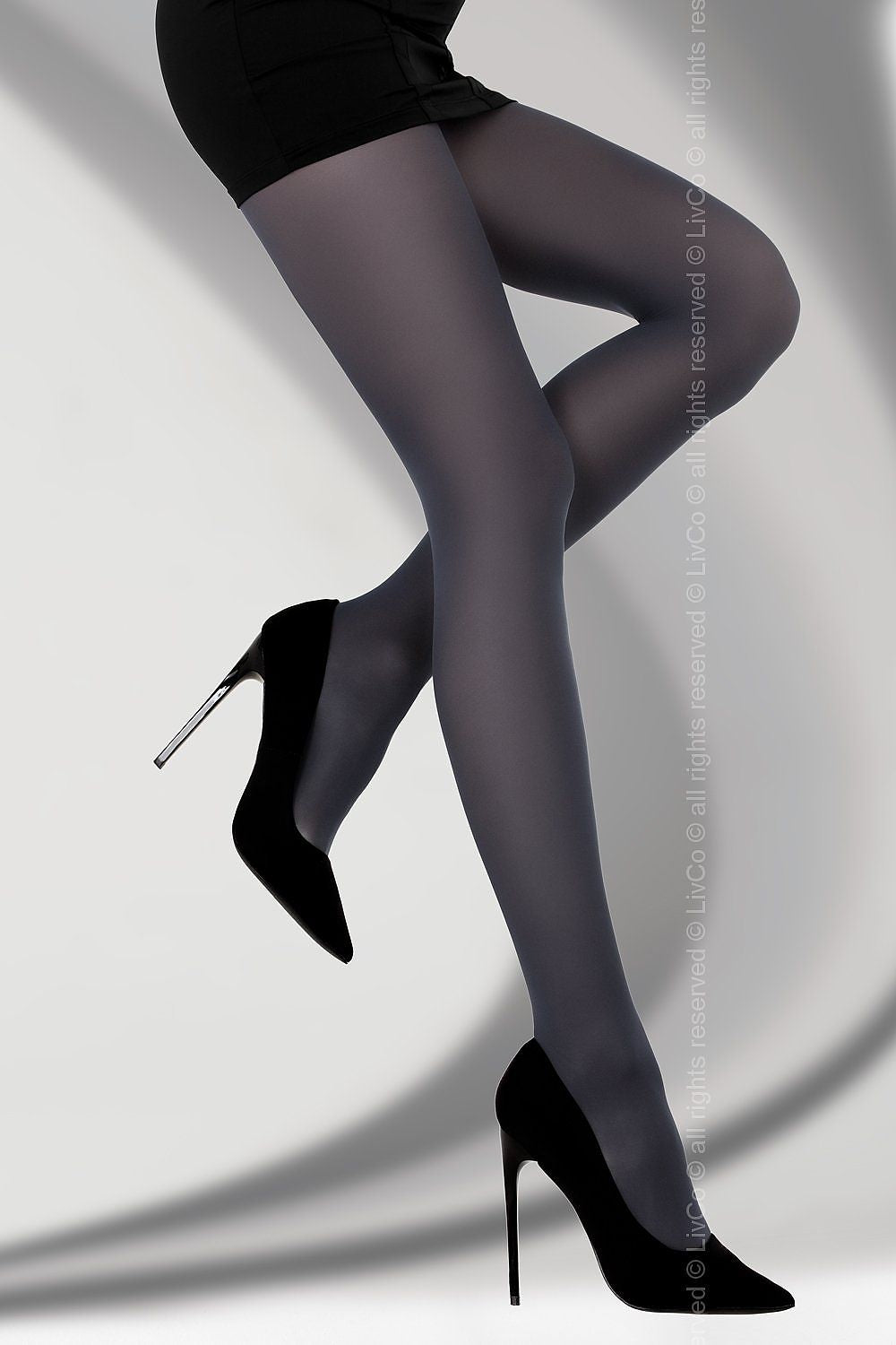   Rajstopy Model Marcela 40 DEN Navy - Livia Corsetti Fashion 