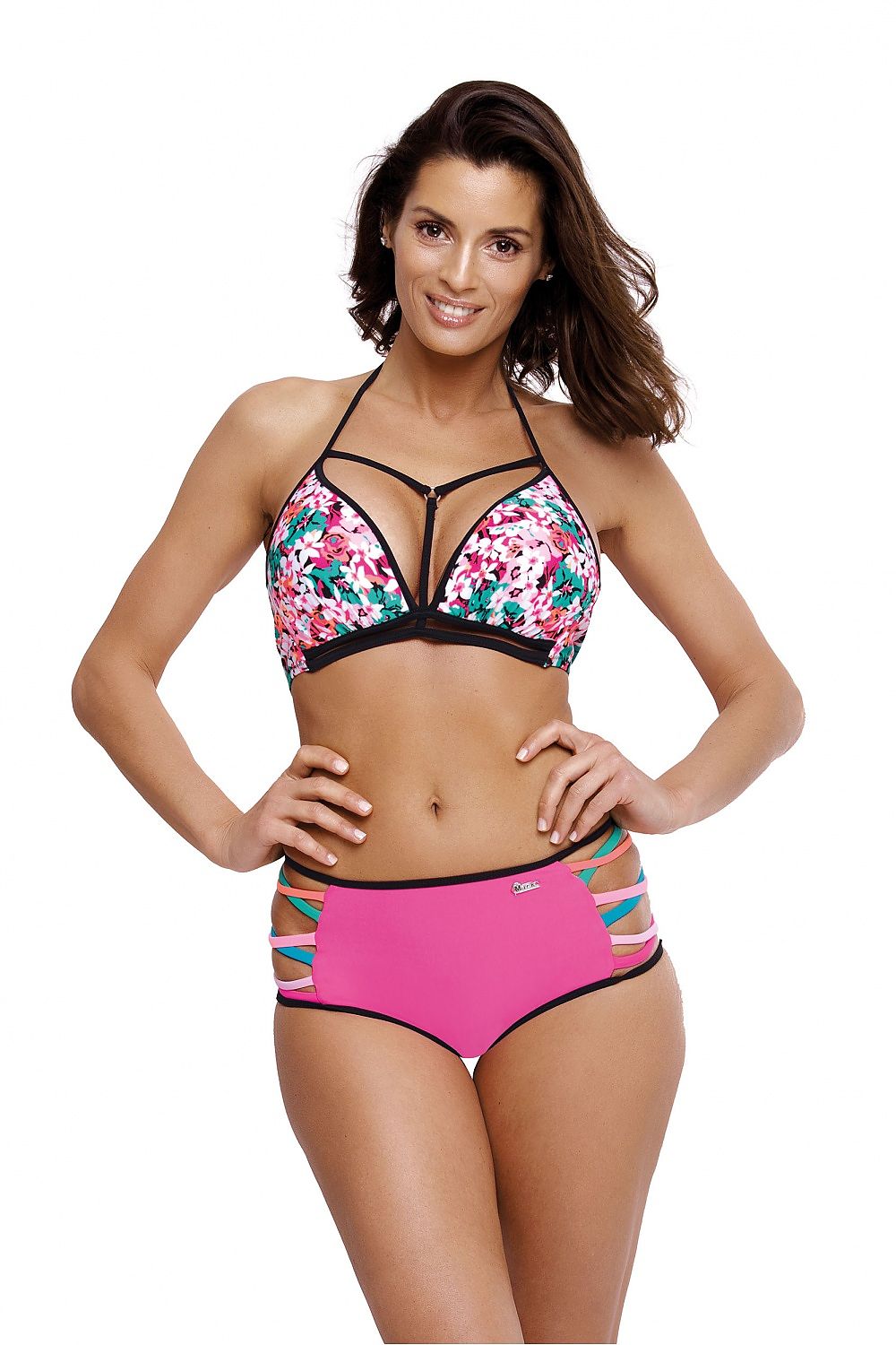  Kostium dwuczęściowy Kostium kąpielowy Model Molly Milk Shake M-504 Pink - Marko 