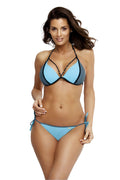  Kostium dwuczęściowy Kostium Kąpielowy Model Lara Cristallo-Andersia M-511 Blue/Grey - Marko 