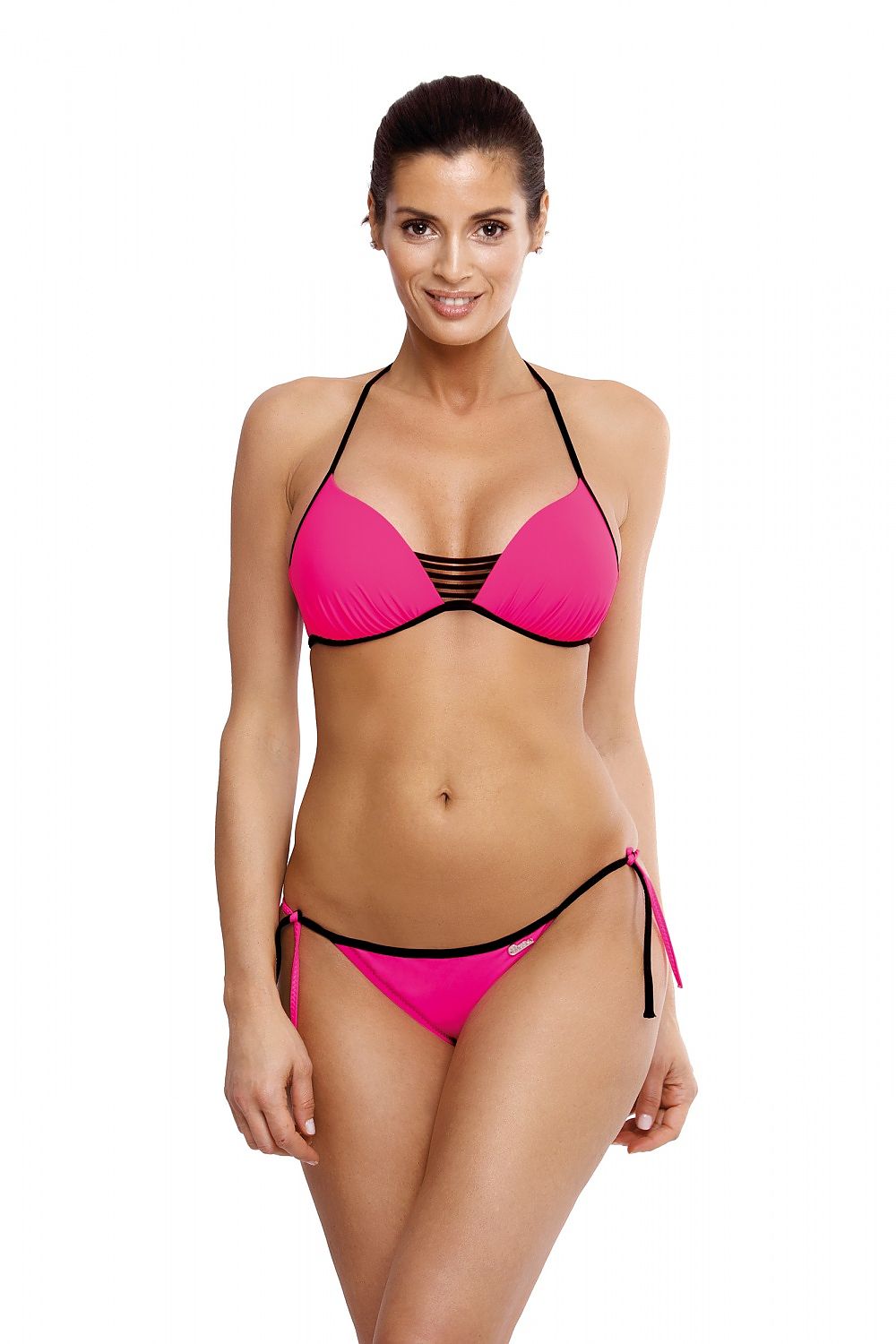  Kostium dwuczęściowy Kostium kąpielowy Model Janette Rosa Shocking M-547 Pink - Marko 