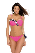  Kostium dwuczęściowy Kostium kąpielowy Model Frances Rosa shocking M-529 Pink - Marko 