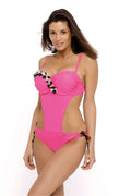  Jednoczęściowy strój kąpielowy Kostium kąpielowy Model Evelyn Rosa Shocking M-530 Pink - Marko 
