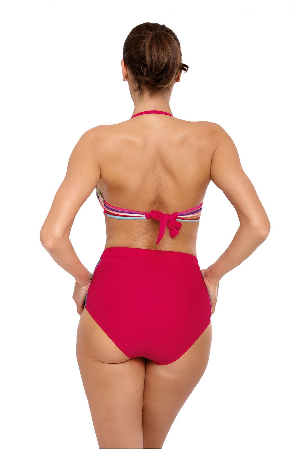  Kostium dwuczęściowy Kostium kąpielowy Model Madison Magenta M-537 Fuksja - Marko 