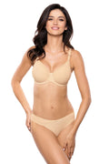  Biustonosz push up Biustonosz Usztywniany Model Venus B5 Beige - Gorteks 