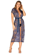   Peniuar Model Flowlace 175690 Blue - Obsessive 