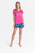  Piżama Damska Model Tropicana 38905-43X Pink - Henderson 