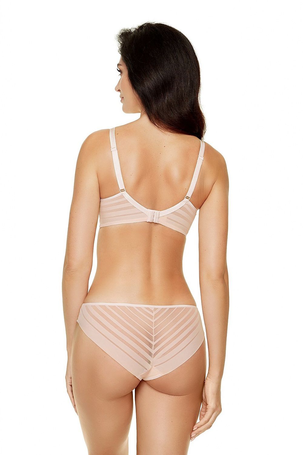  Biustonosz push up Biustonosz Usztywniany Model Luna B5 Beige - Gorteks 