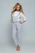  Piżama Komplet Model Lovely White/Grey - Sensis 