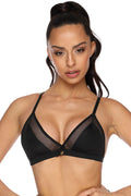  Biustonosz Soft Model 3300/0 Janet Black - Mat 