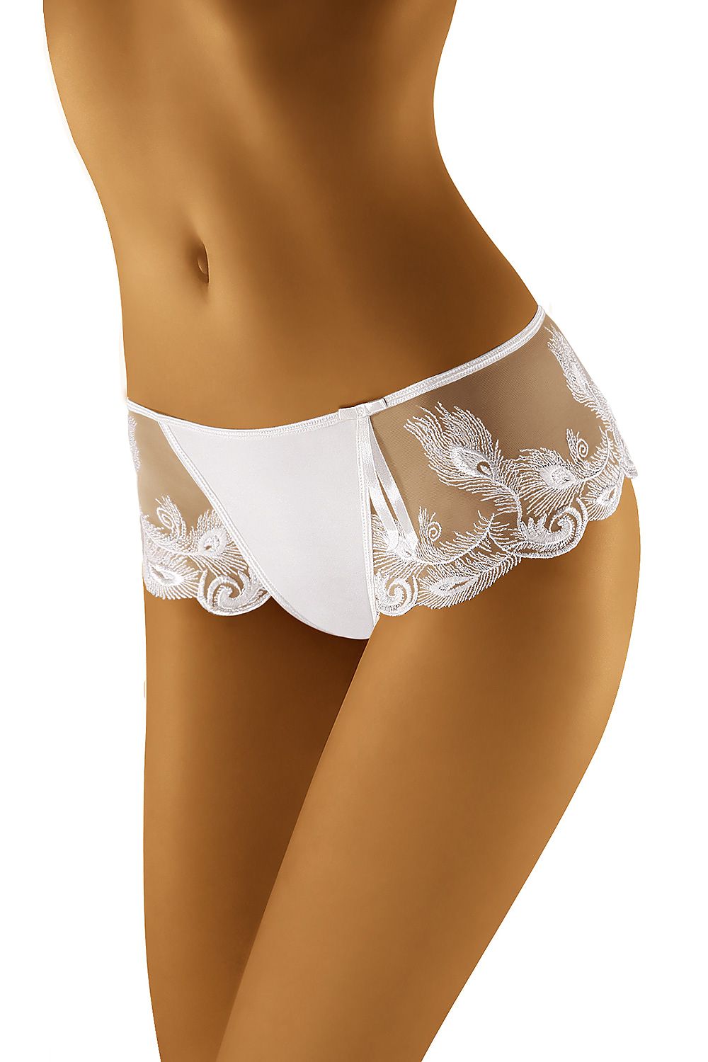  Stringi Stringo-szorty Model Oshi White - Wolbar 