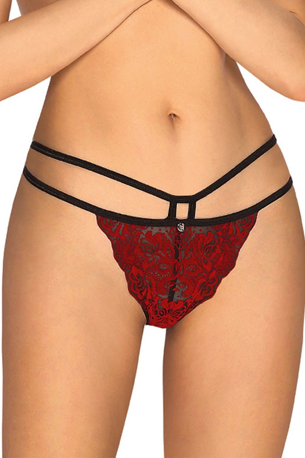   Figi Model Sugestina Black/Red - Obsessive 