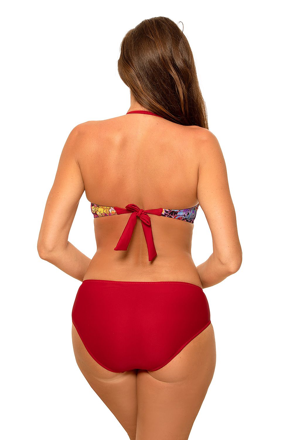  Kostium dwuczęściowy Kostium kąpielowy Model Nila M-659 Red - Marko 
