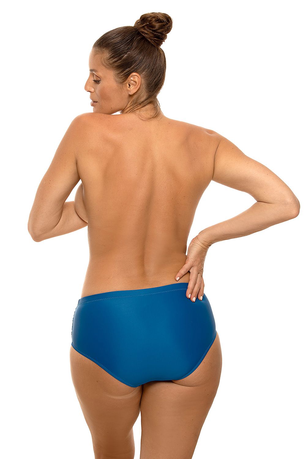  Kostium dwuczęściowy Figi kąpielowe Model M-016 Blue - Marko 