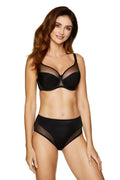  Biustonosz Soft Biustonosz Semi-Soft Model Zara B3 Black - Gorteks 