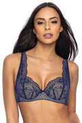  Biustonosz push up Biustonosz Usztywniany Model 3530/22 Percy Navy/Beige - Mat 