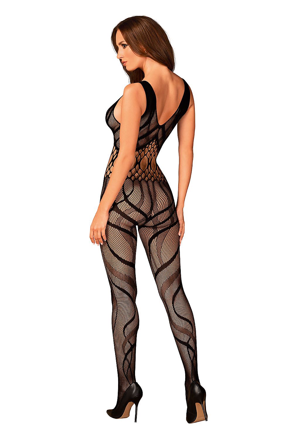   Bodystocking Model G328 Black - Obsessive 