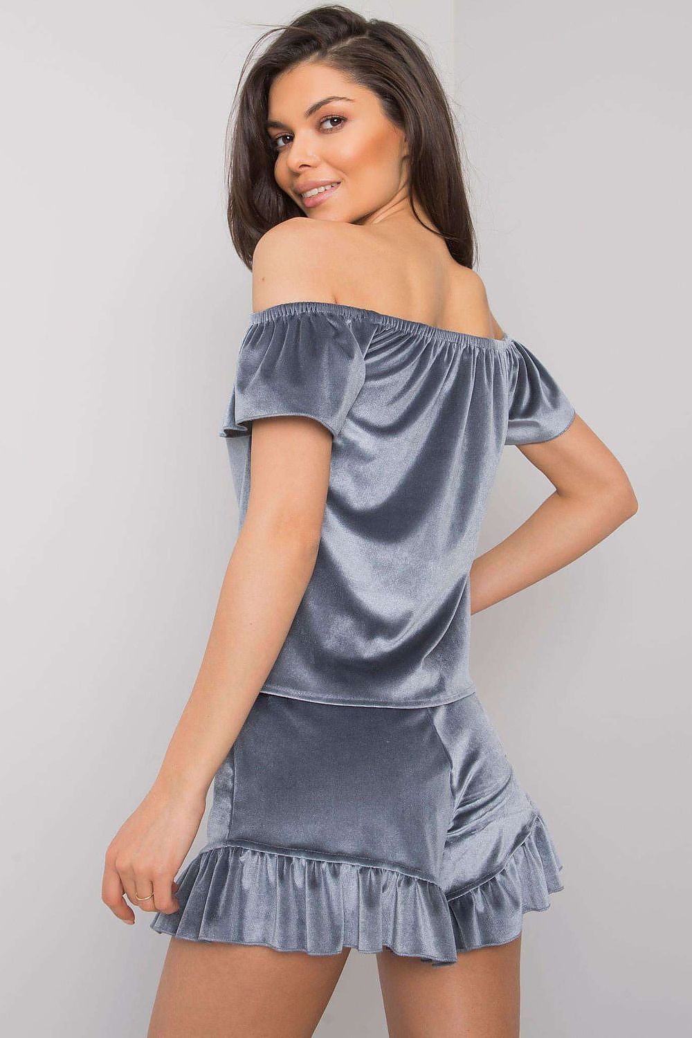  Piżama Damska Model RV-PI-7396.30X Navy - Rue Paris 