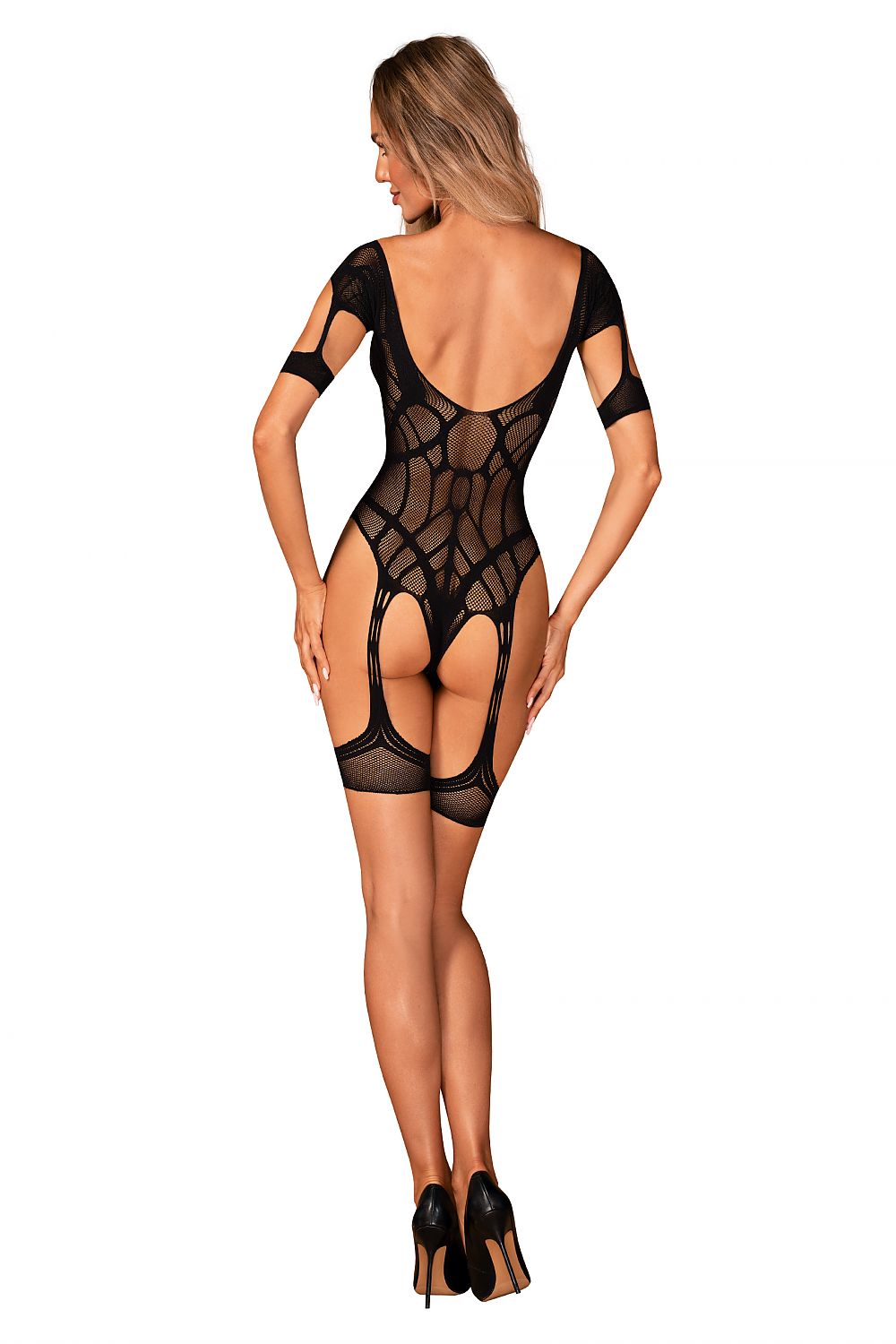   Bodystocking Model G334 Black - Obsessive 