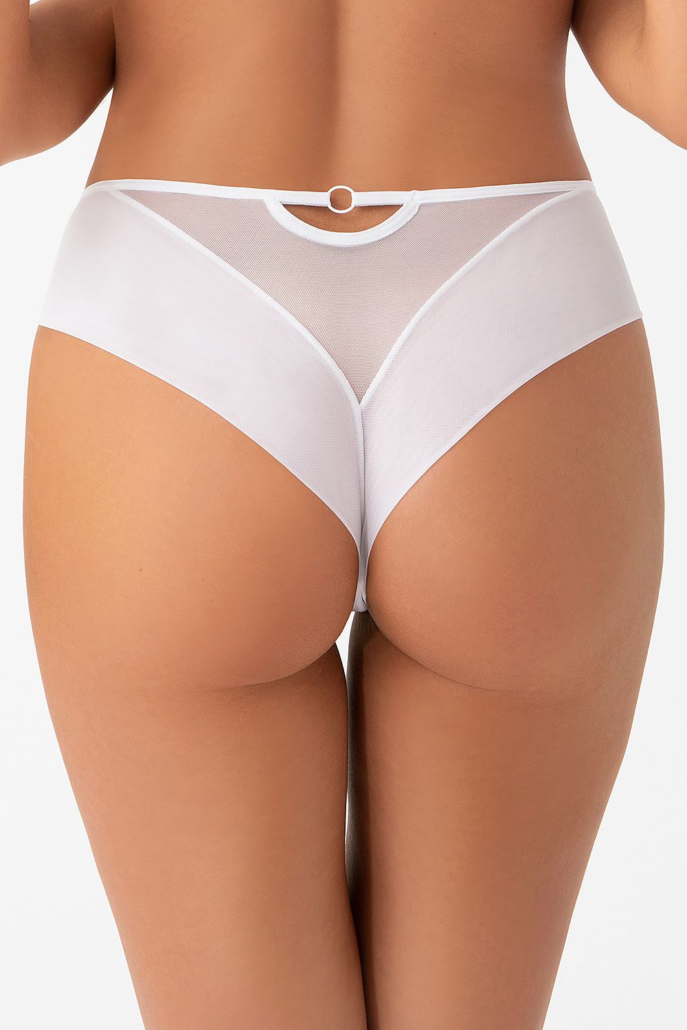  Figi brazyliany Model Paradise K498/1 White - Gorsenia Lingerie 