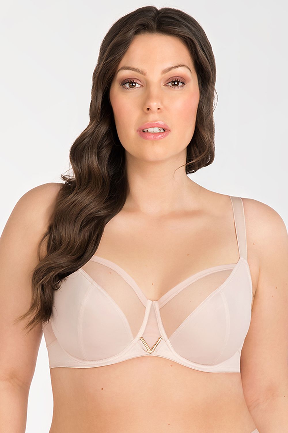  Biustonosz Soft Model Vicky K564 Beige - Gorsenia Lingerie 