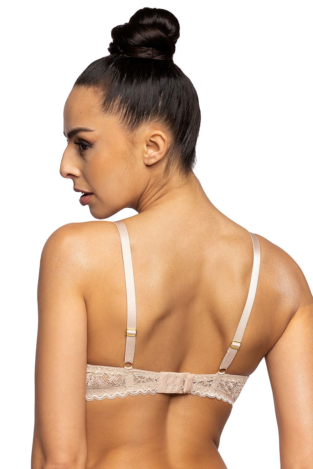  Biustonosz push up  Biustonosz Push-up Model 3705/11 Letika Beige - Mat 