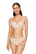  Biustonosz push up Biustonosz Usztywniany Model Anna B4 Beige - Gorteks 