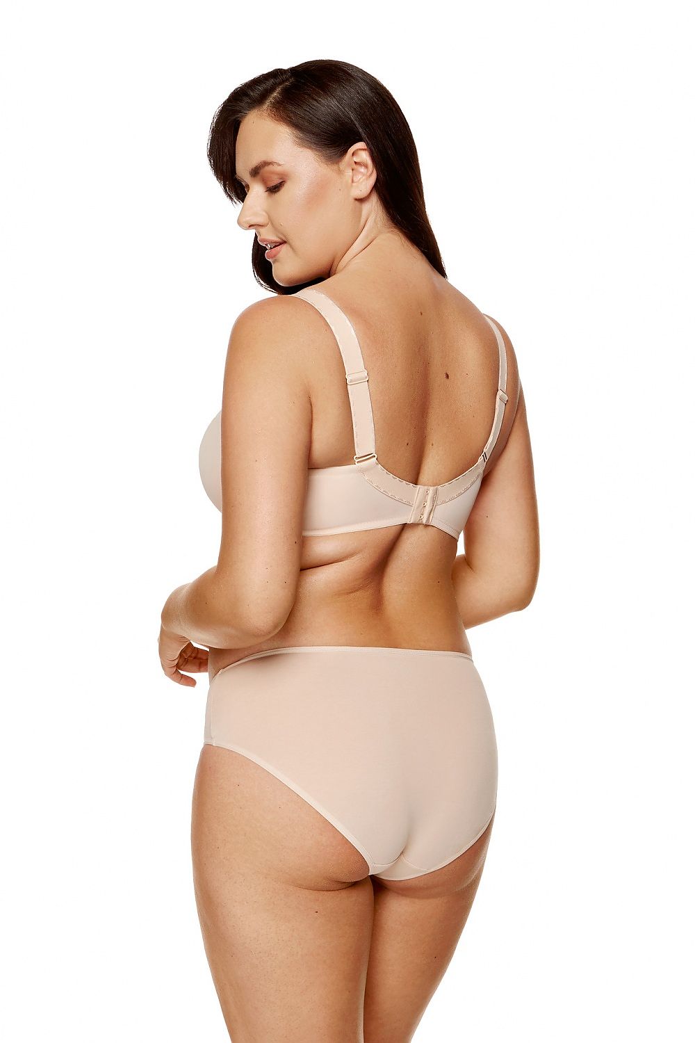  Biustonosz push up Biustonosz Usztywniany Model Anna B4 Beige - Gorteks 